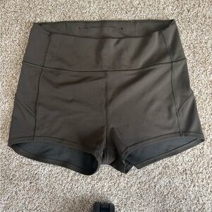 lululemon athletica Dark Olive High-Rise Athletic Shorts